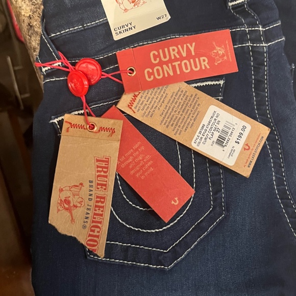 True Religion Skinny Curvy jeans - Picture 6 of 8